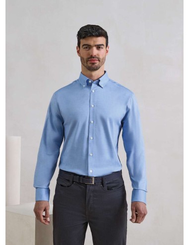 PRE-PR284-Chemise Oxford Supreme à manches longues pour homme